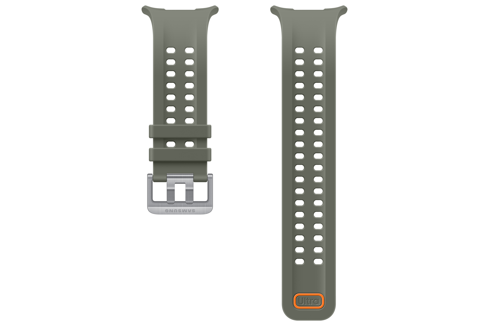 Samsung Marine Band (S/M/L) for Galaxy Watch Ultra2, Olive