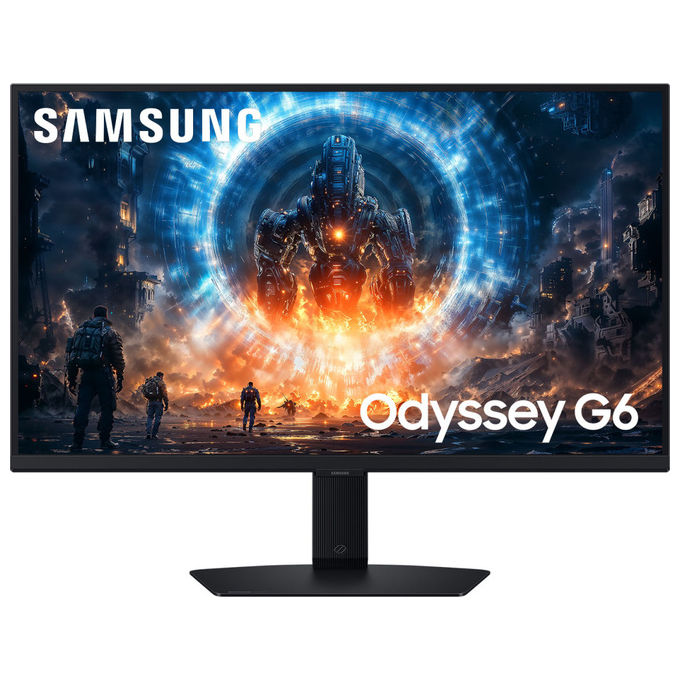Samsung monitor gaming Odyssey G6 G60F 27 pollici QHD 2560x1440 350 Hz 1 ms IPS DisplayHDR 400 FreeSync Premium G-Sync nero