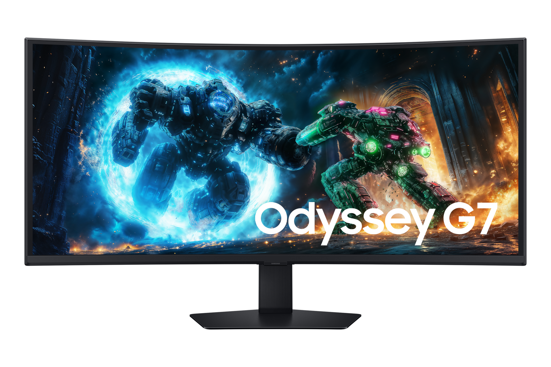 Samsung - Monitor Gaming Odyssey G75f 40" Wuhd Curvo-black