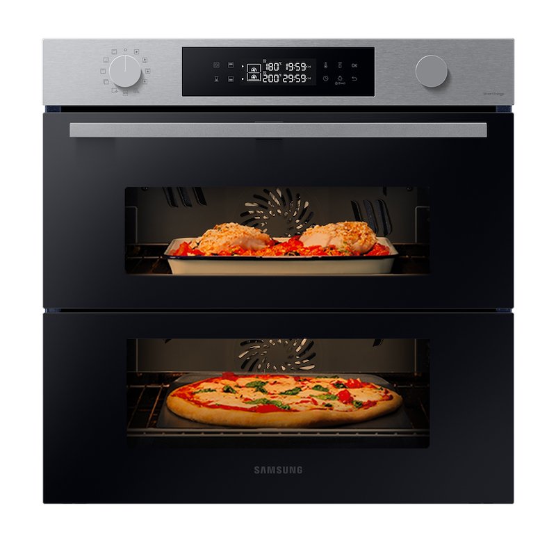 SAMSUNG NV7B45403BS/U5 FORNO INCASSO Capacità 76 l, dimensoni: L 59,5 cm - A 59,6 P 54,9 cm, STSS Nero, classe A+
