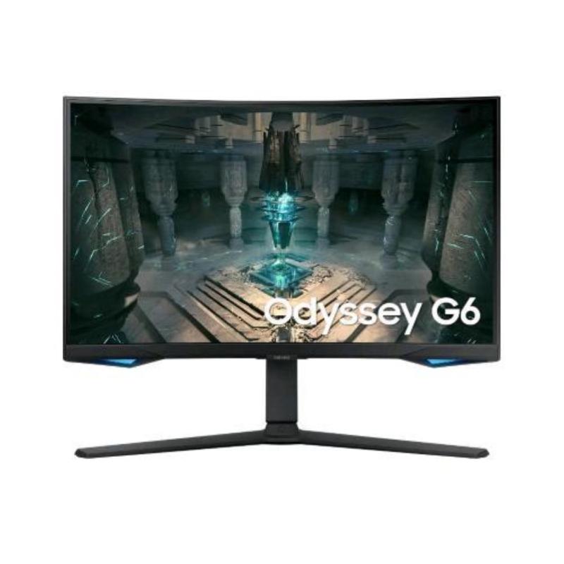 Samsung odyssey g6 s27bg650 27 led va quad hd 16:9 curvo 240hz 1ms freesync premium pro piattaforma smart tv e gaming hub hdmi displayport hub usb altoparlanti incorporati nero Samsung odyssey g6 s27bg650 27 led va quad hd 16:9 curvo 240hz 1ms freesync premium pro piattaforma smart tv e gaming hub hdmi displayport hub usb altoparlanti incorporati nero
