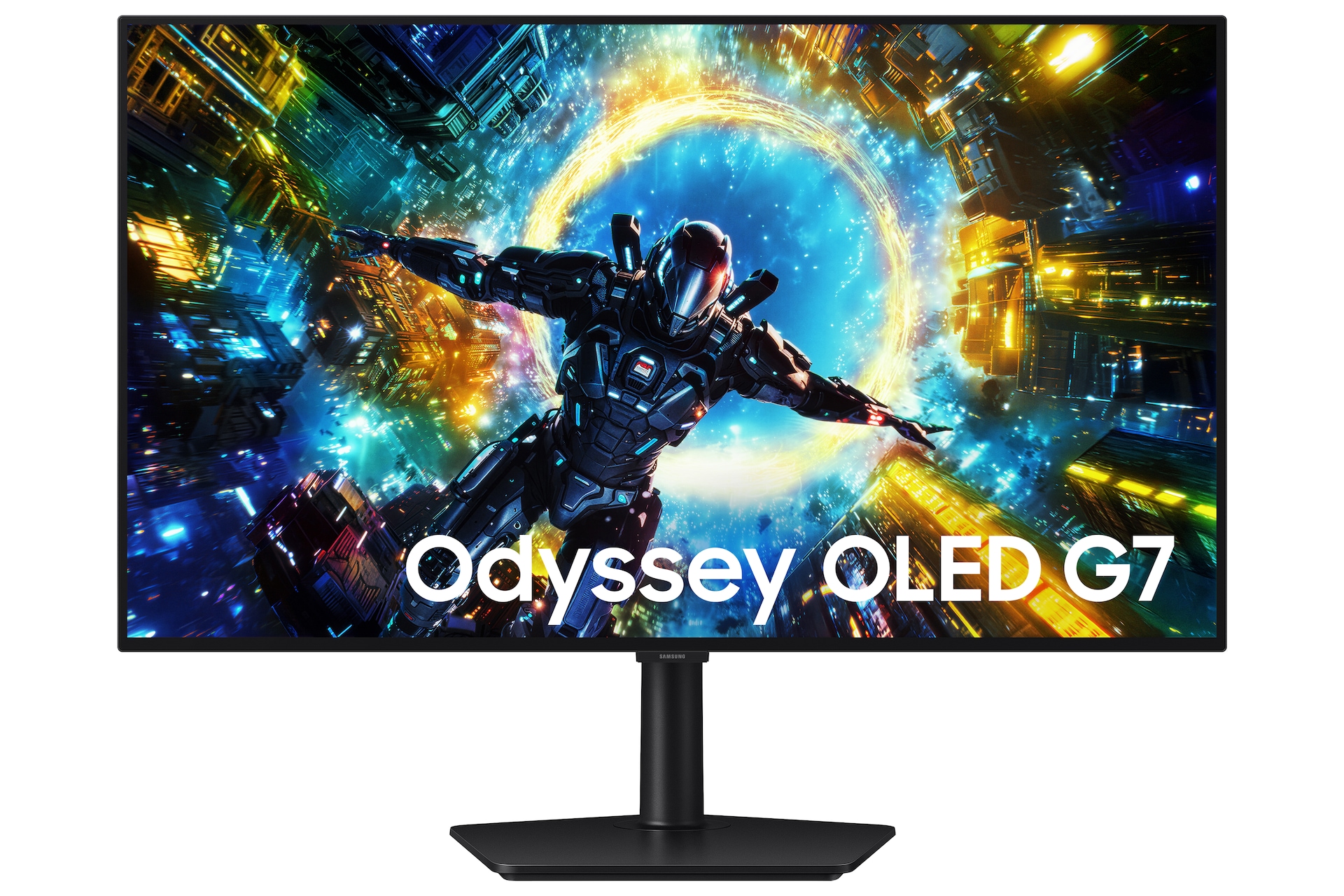 SAMSUNG Odyssey OLED G7 - G73SH MONITOR, 32 ", UHD 4K, 3840 x 2160 Pixel, tempo di risposta 0,03 ms, refresh rate 330 Hz