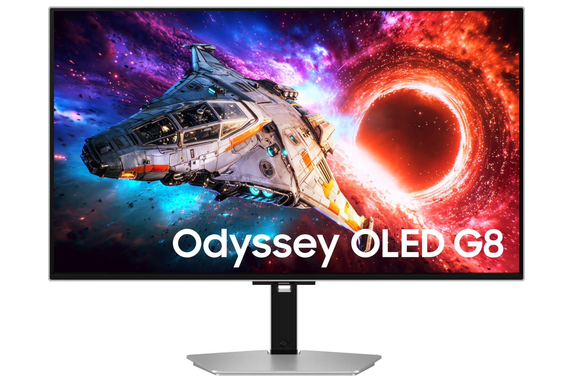 SAMSUNG Odyssey OLED G8 G80SH Monitor Gaming, 32 ", UHD 4K, 3840 x 2160 Pixel, tempo di risposta 0,03 ms, refresh rate 240 Hz