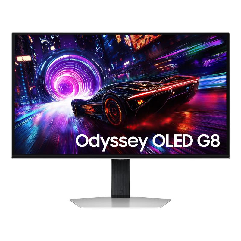 SAMSUNG Odyssey OLED G8 - G81SF Monitor Gaming, 27 ", UHD 4K, 3840 x 2160 Pixel, tempo di risposta 0,03 ms, refresh rate 240 Hz