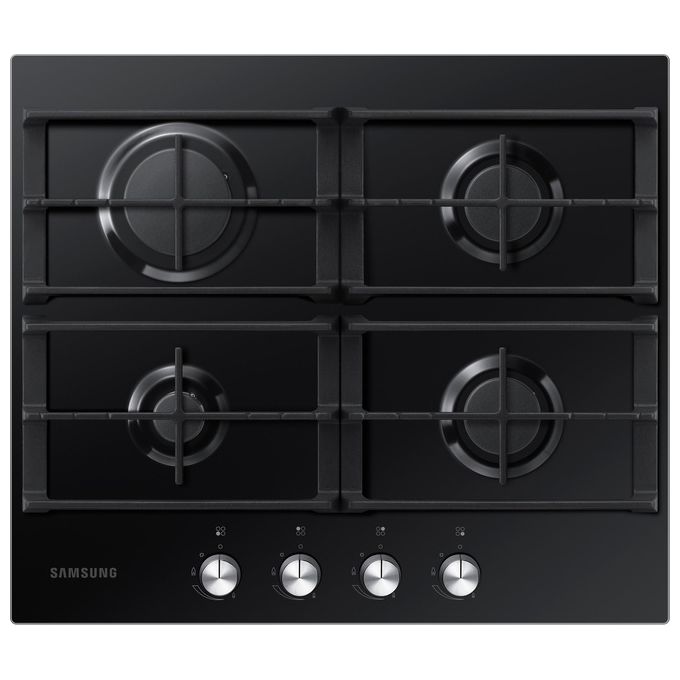 Samsung - Piano Cottura A Gas Na64h3010a 4 Fuochi 60cm-nero