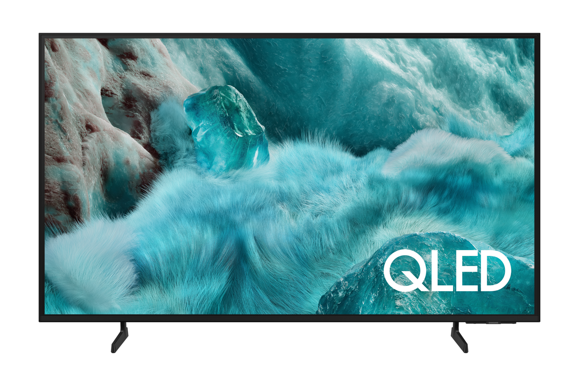 SAMSUNG Q7FAAUXZT, Smart TV QLED 43'', Vision AI Smart, 4K, Processore Q4 AI, 4K Upscaling, Color Booster Pro, OTS Lite, Slim Look Design