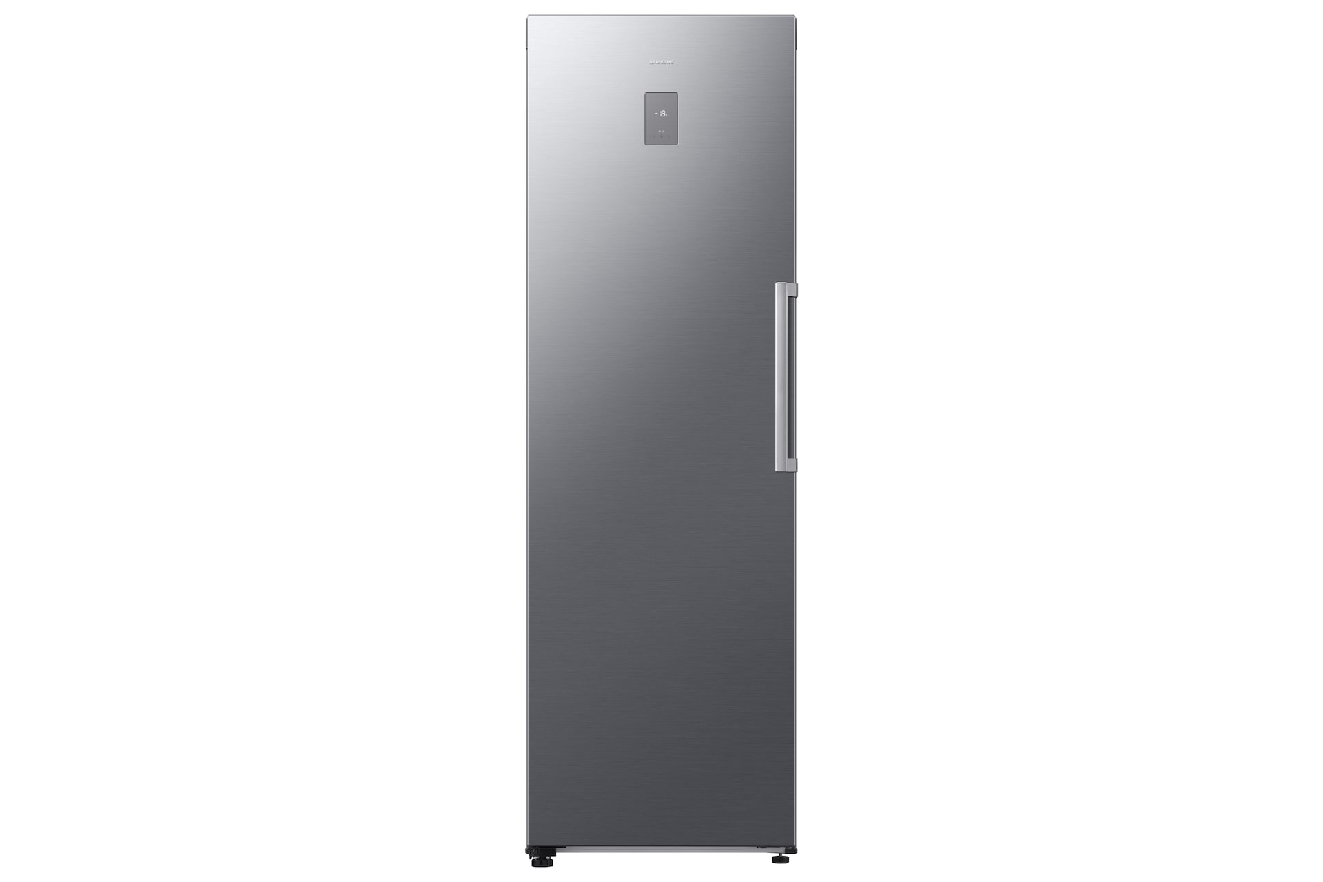 SAMSUNG RZ70H32HDTEF Congelatore verticale, Capacità netta 323 l, dimensioni: L 59,5 cm, A 185 P 66,4 Rumorosità 36 dB(A), 4 cassetti, Metal Inox, Classe D