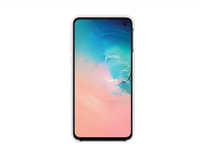 Samsung - Silicone Cover Galaxy S10 E-bianco