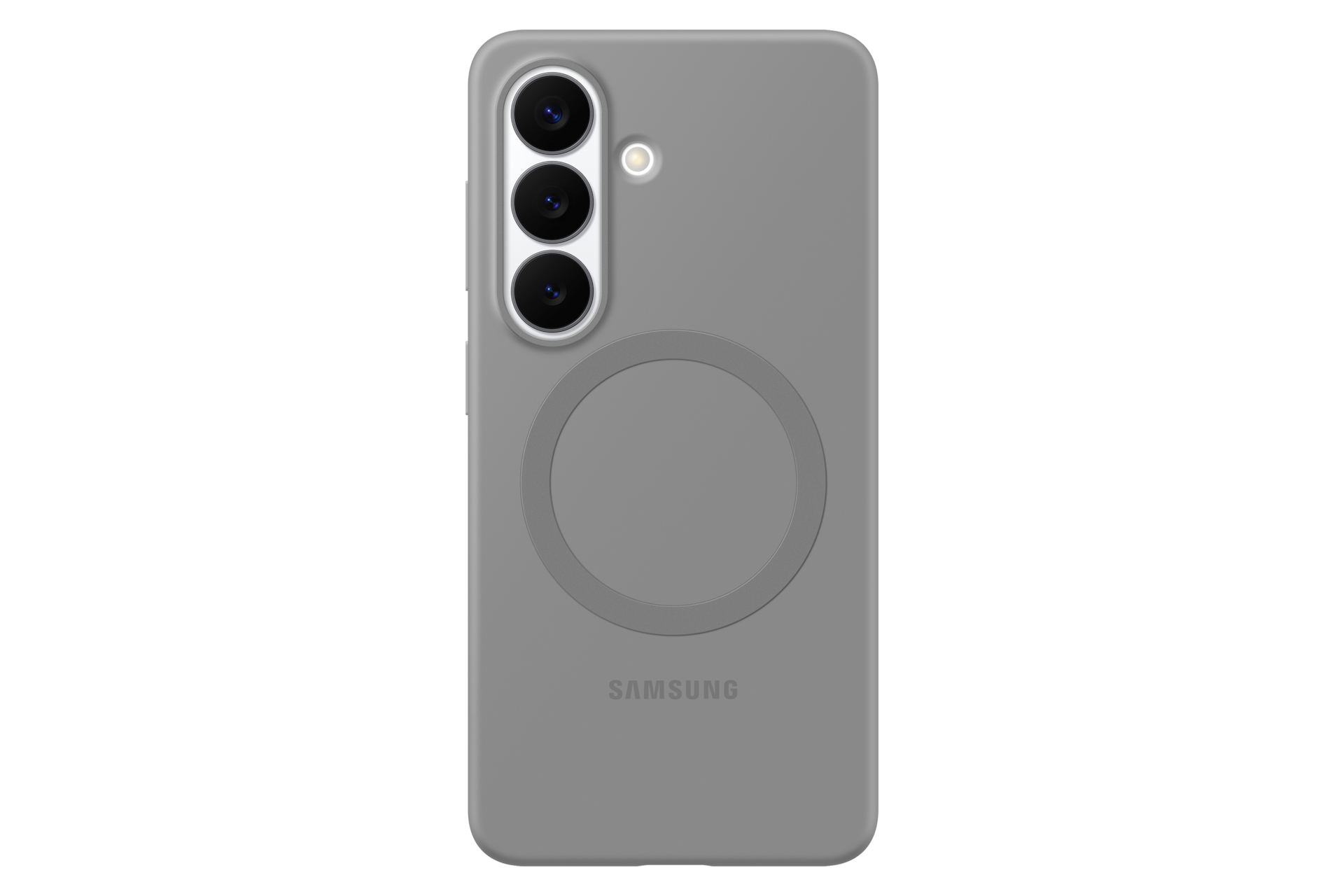 SAMSUNG Silicone Magnet Case COVER per Samsung Galaxy S26, Grigio