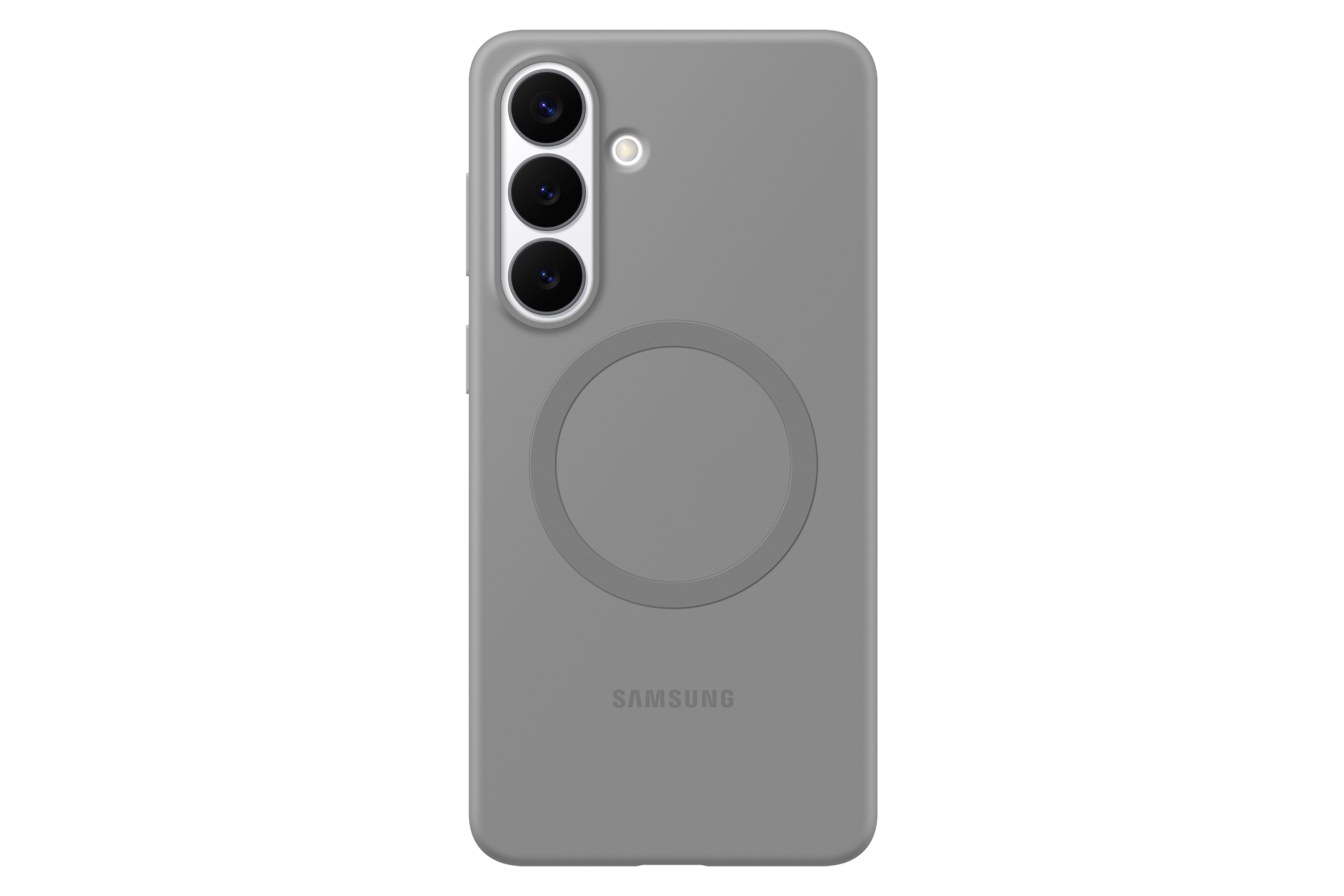 SAMSUNG Silicone Magnet Case COVER per Samsung Galaxy S26+, Grigio