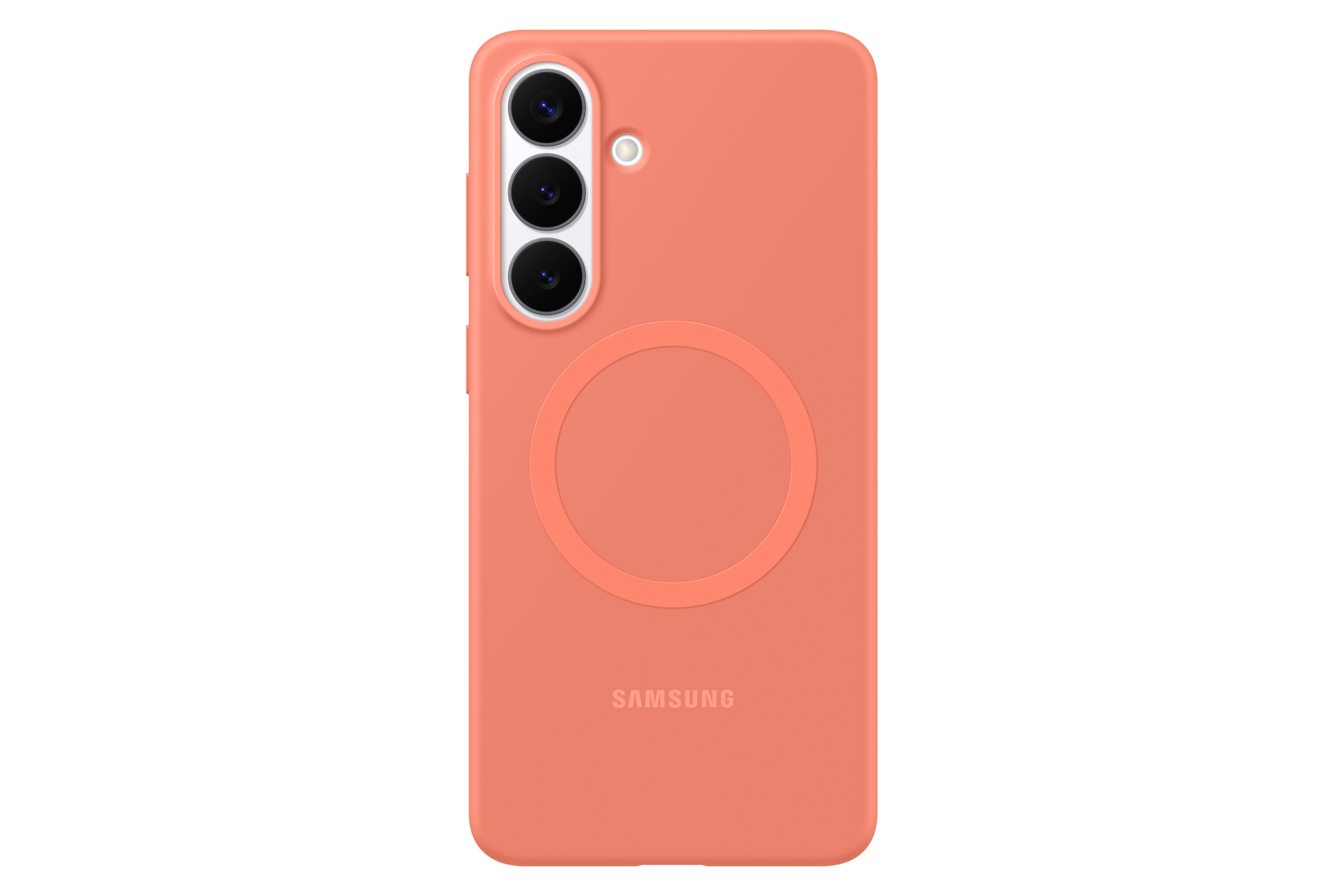 SAMSUNG Silicone Magnet Case COVER per Samsung Galaxy S26+, Rosso