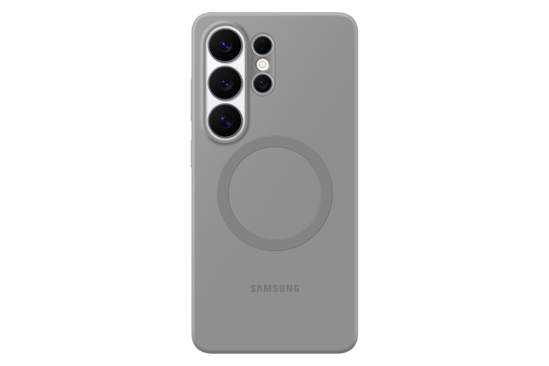 SAMSUNG Silicone Magnet Case COVER per Samsung Galaxy S26 Ultra, Grigio