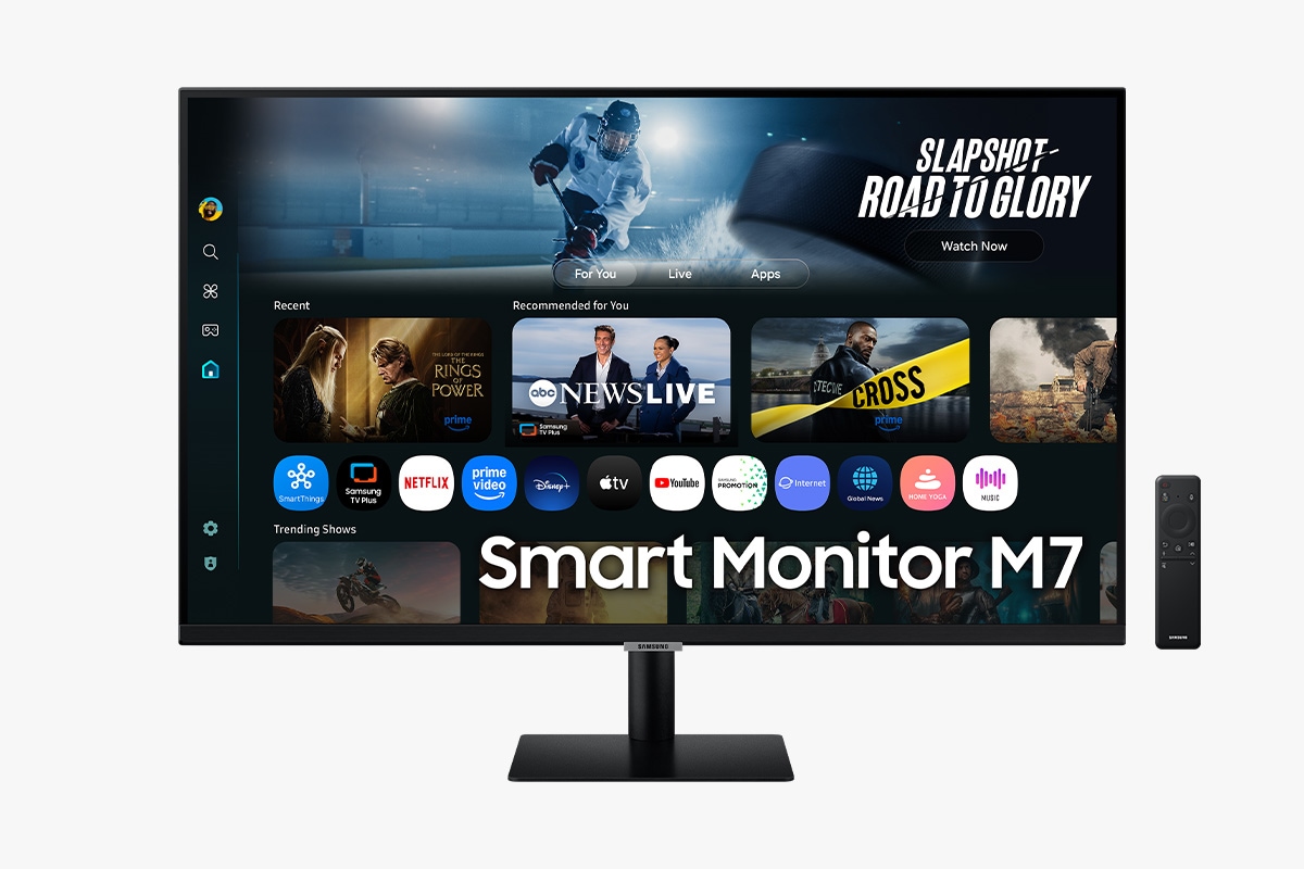 Samsung Smart Monitor M7 - M70F da 32'' UHD Flat, Black