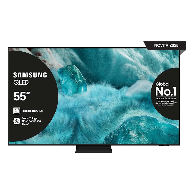 Samsung - Smart Tv Q-led Fhd 55" Qe55q7f5auxzt-black