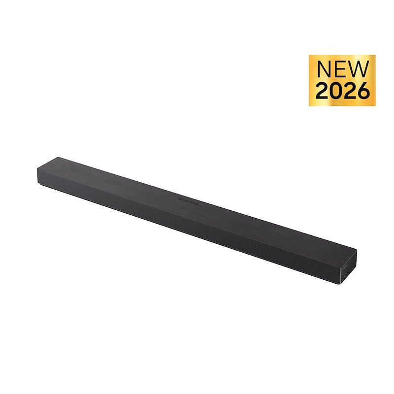 SAMSUNG Soundbar HW-QS90H/XC, Audio 7.1.2 canali, potenza 330W, Active Voice Amplifier Pro, Bluetooth 5.3, Q-Symphony, Wireless Dolby Atmos, 2026