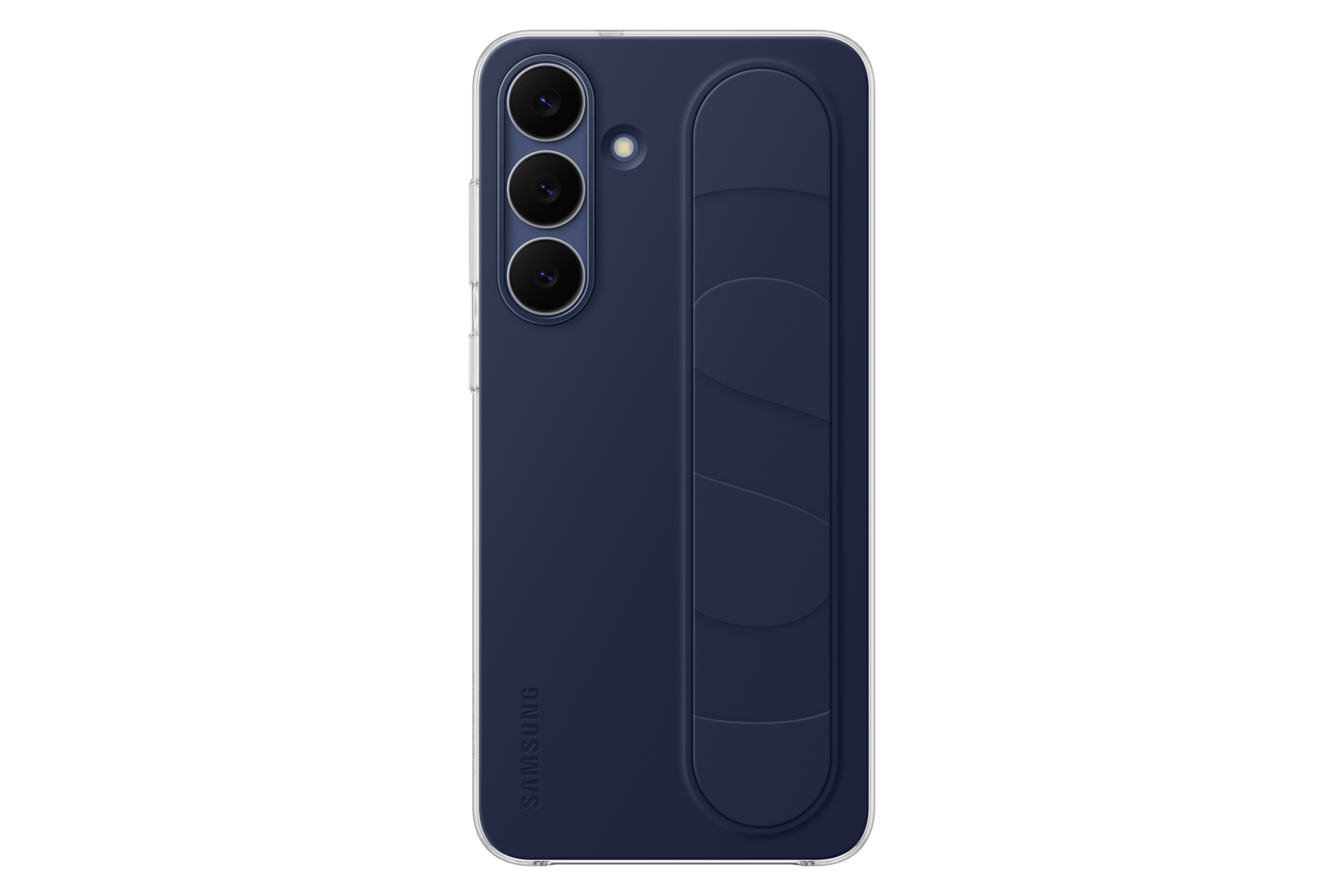 SAMSUNG Standing Grip Case COVER per Samsung Galaxy S25 FE, Dark Blue