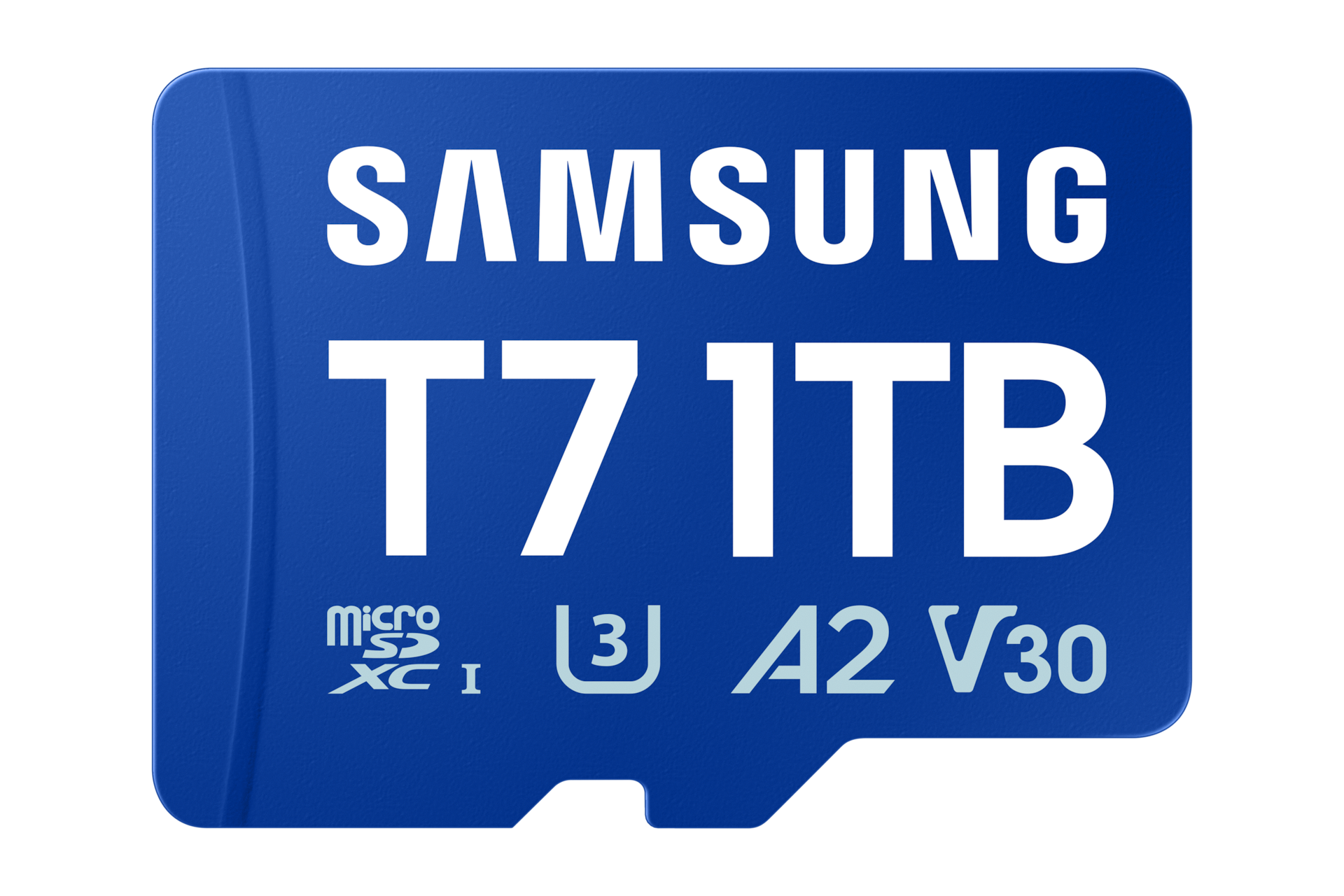 Samsung T7 microSD Card 1TB, Blue