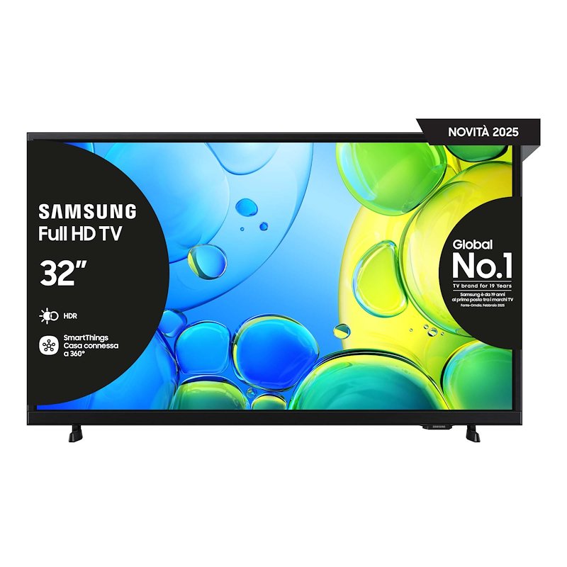 SAMSUNG UE32F6000FUXZT, Smart TV FULL HD 32'', Hyper Real Processor, HDR & Pur Color, Experience, OTS Lite Adaptive Sound, Slim Look Design