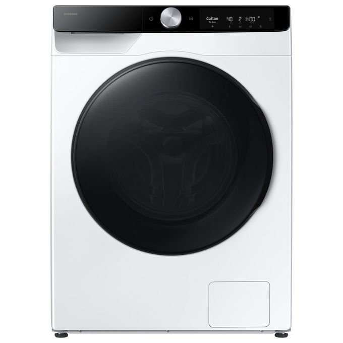 SAMSUNG WD90DG6B85BKU3 LAVASCIUGA, Caricamento frontale, capacità lavaggio 9 kg, asciugatura 6 26 programmi, Profondità 60 cm, Giri 1400 rpm, Bianco, Classe D