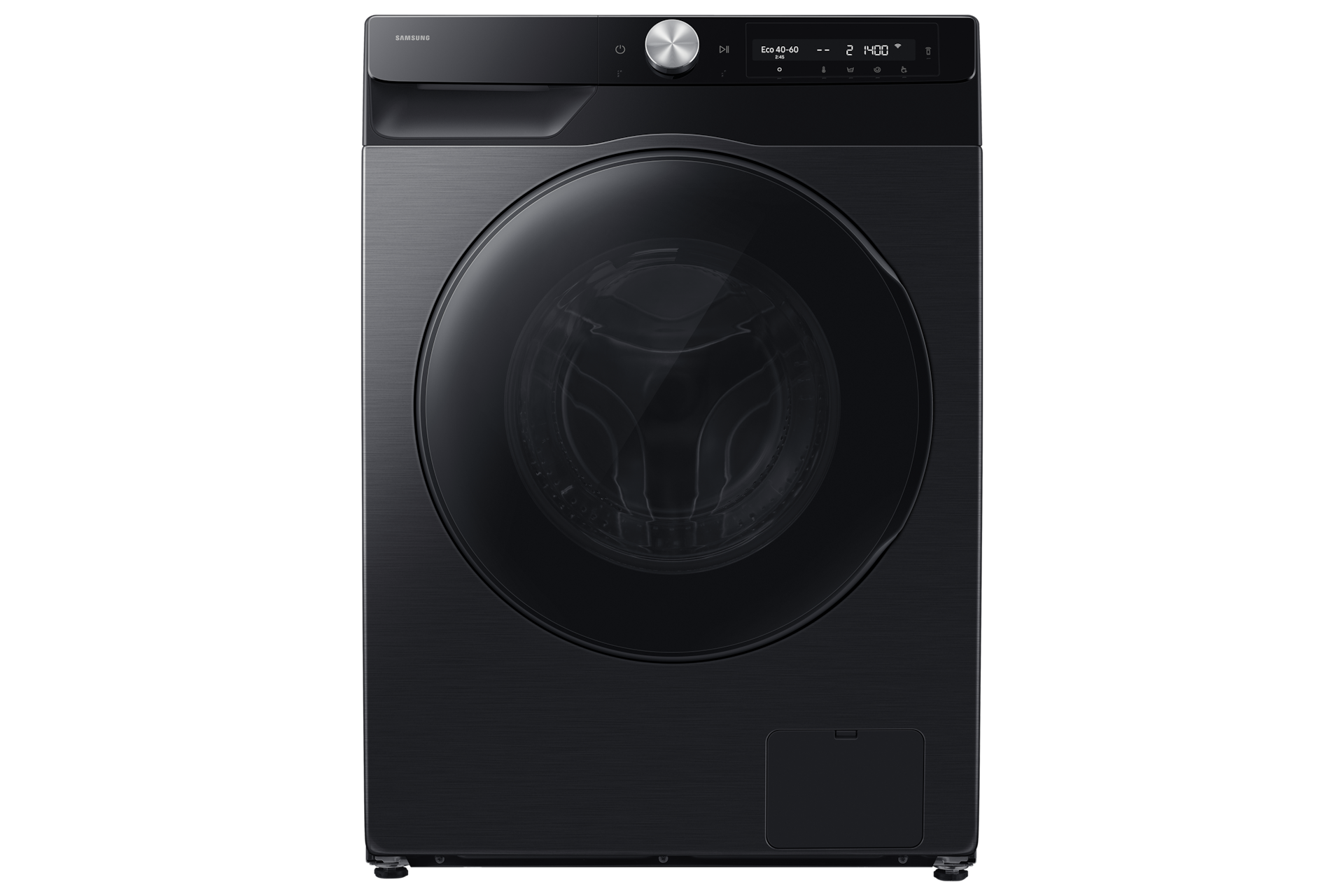 SAMSUNG WD90HG6U94BBU3 LAVASCIUGA, Caricamento frontale, capacità lavaggio 9 kg, asciugatura 6 26 programmi, Profondità 49,5 cm, Giri 1400 rpm, Nero, Classe D