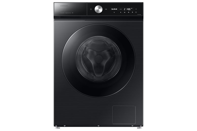 SAMSUNG WW90DB8U95GBU3 LAVATRICE, Caricamento frontale, 9 kg, 25 programmi, Profondità 60 cm, Giri 1400 rpm, Nero, livello rumorosità centrifuga 72 dB(A), Classe A