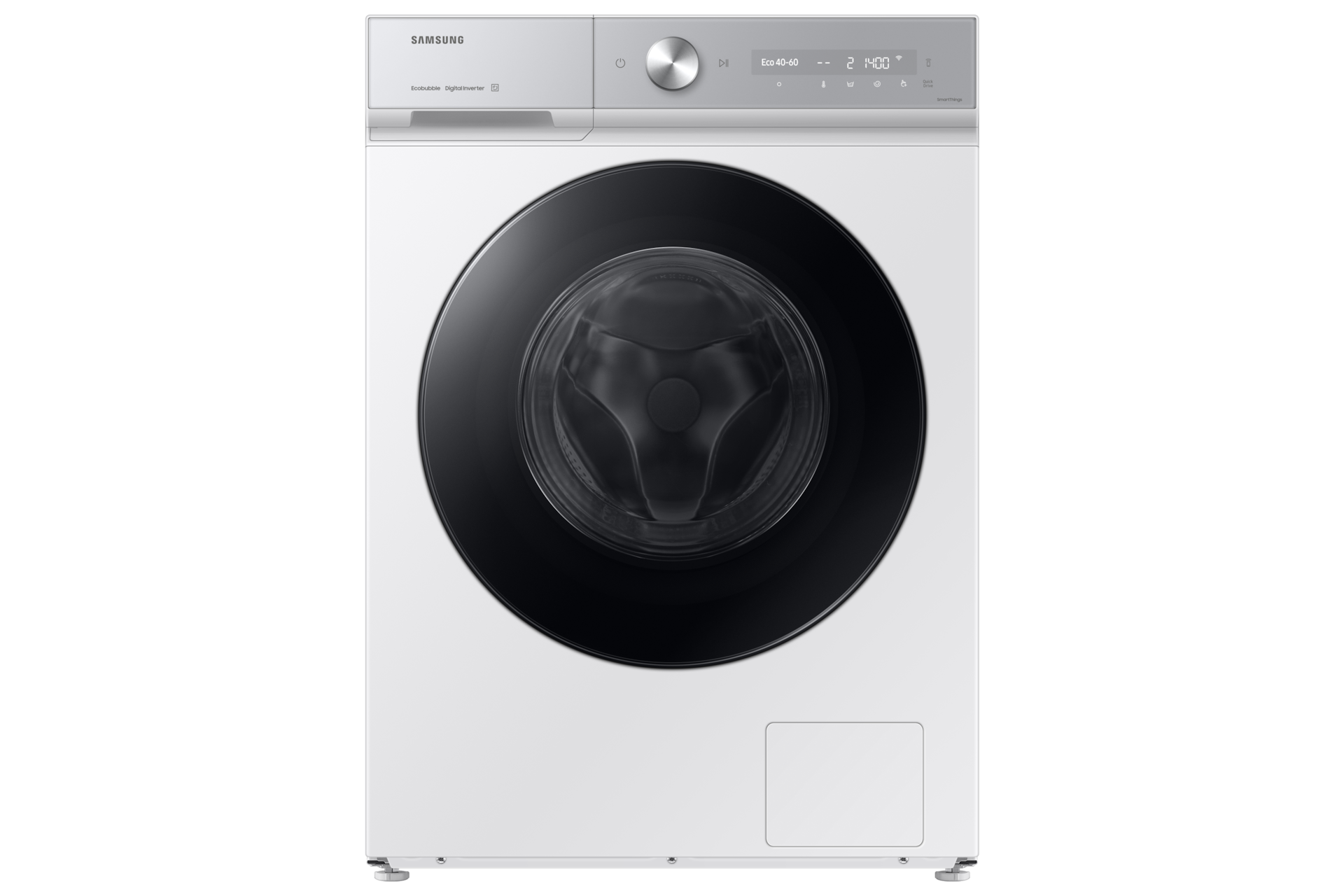 SAMSUNG WW90DB8U95GHU3 LAVATRICE, Caricamento frontale, 9 kg, 25 programmi, Profondità 60 cm, Giri 1400 rpm, Bianco, livello rumorosità centrifuga 72 dB(A), Classe A