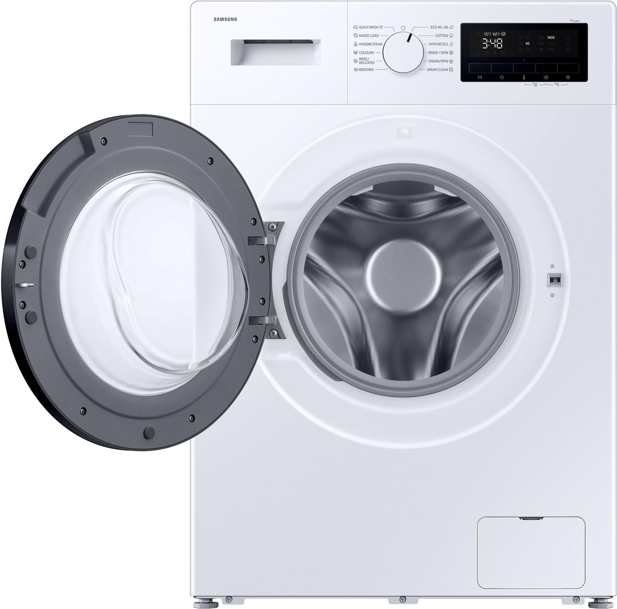 Samsung Ww90fg3m05awlf Lavatrice Bianca 9 Kg Samsung Ww90fg3m05awlf Lavatrice Bianca 9 Kg