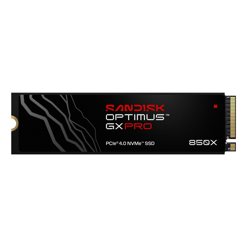 Sandisk optimus gx pro 850x nvme ssd 2tb m.2 2280 pcie 4.0