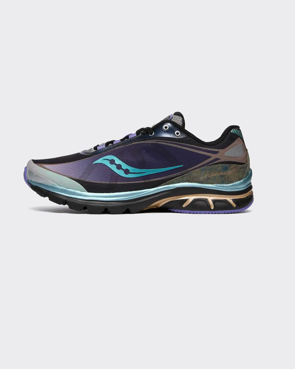 Saucony Original Sneakers Kinvara 1 Black/Aureate