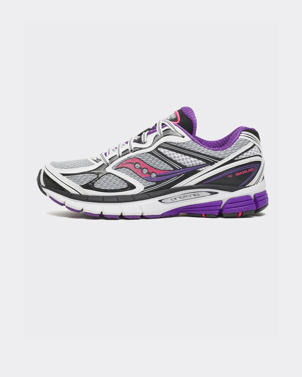 Saucony Original Sneakers Progrid Guide 7 White/Drupe