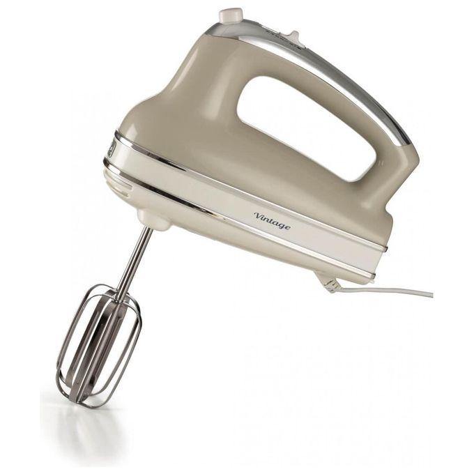 SBATTITORE ARIETE EL. VINTAGE, Potenza massima 450 W, Livelli di potenza 5 velocità, Beige