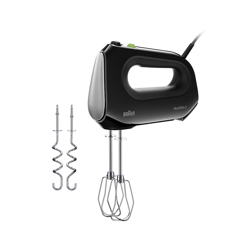 SBATTITORE BRAUN HM2110BK, Potenza massima 500 W, Livelli di potenza 5 velocità, Nero