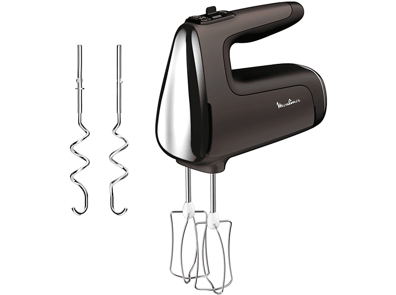 SBATTITORE MOULINEX HM6539, Potenza massima 600 W, Livelli di potenza 6 velocità, marrone