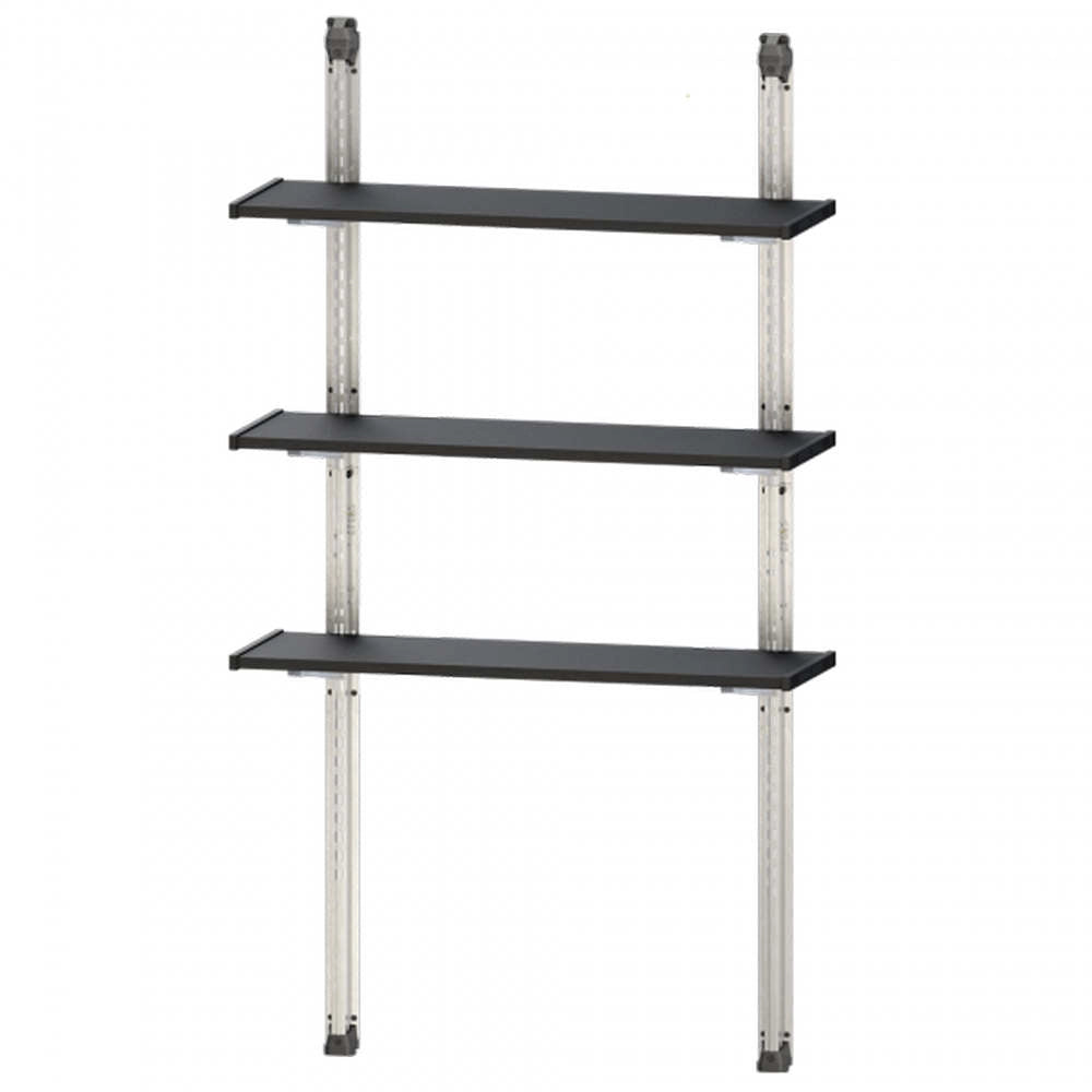 Scaffale per Casette da Giardino Keter 3 Ripiani Shelving Kit 100 Scaffale per Casette da Giardino Keter 3 Ripiani Shelving Kit 100