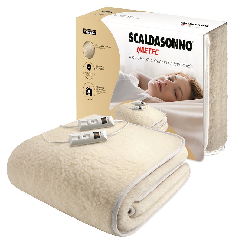 SCALDALETTO IMETEC SCALDASONNO COMFORT LANA-MERINO MATR