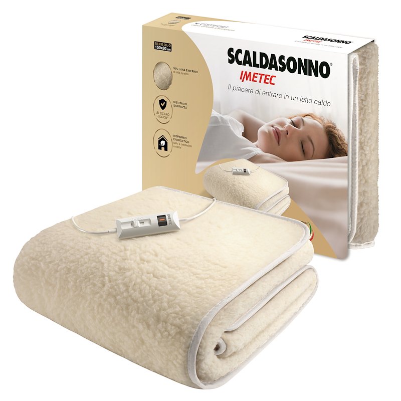 SCALDALETTO IMETEC SCALDASONNO COMFORT LANA-MERINO SING