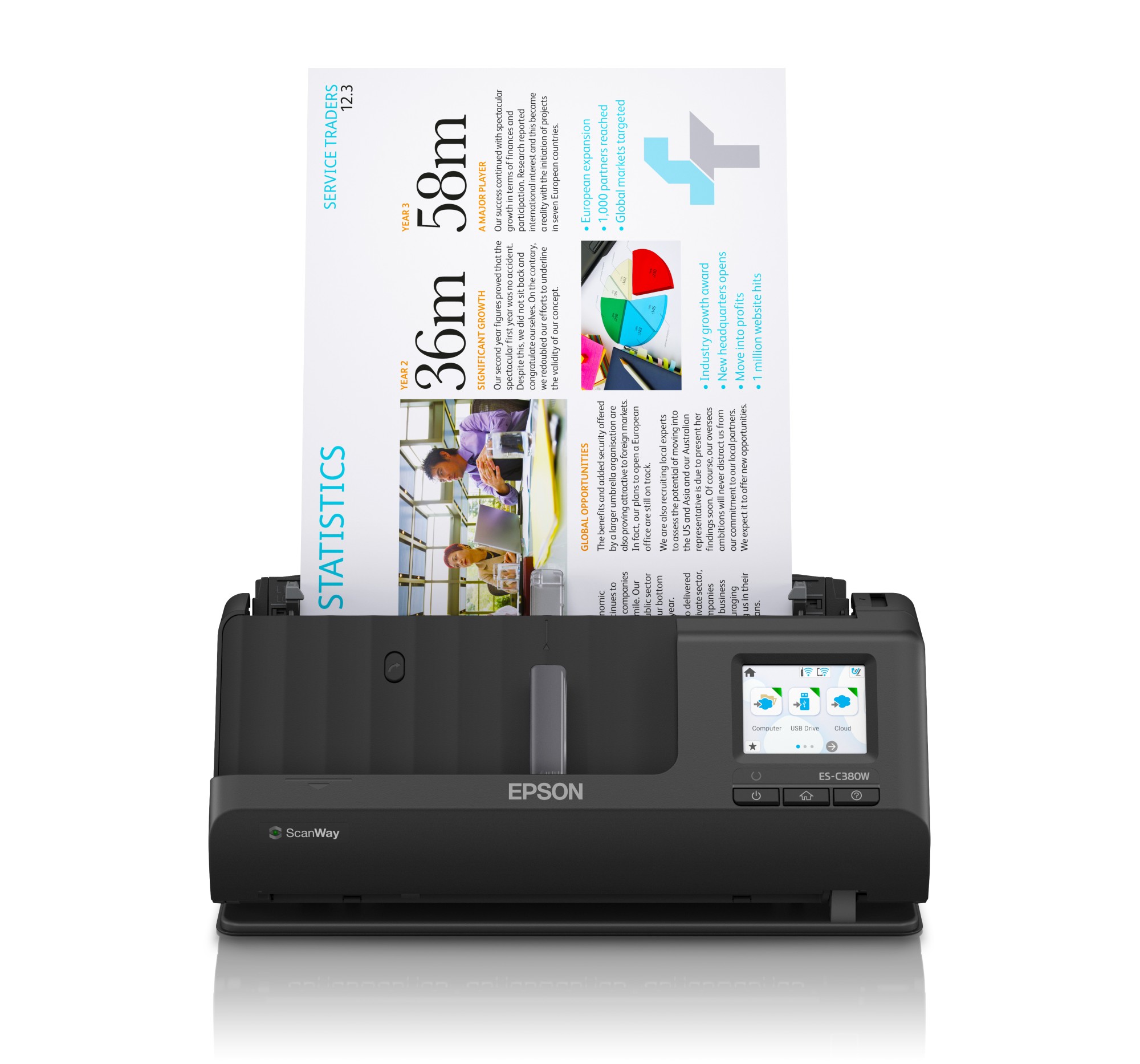 SCANNER EPSON ES-C380W SCANNER EPSON ES-C380W
