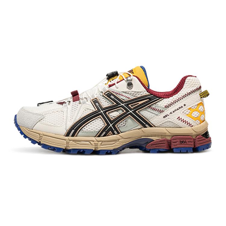 Scarpe da Corsa Asics Gel-Kahana 8 Outdoor Trail Retro Basse Unisex sneakers 1203B031-104 37.5 beige