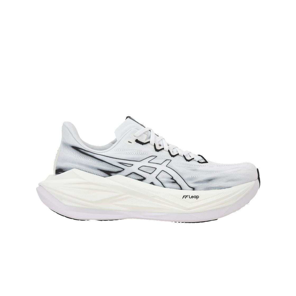 Scarpe da Ginnastica Unisex ASICS Superblast 3 Bianco Nero 1013A177-100 37 white