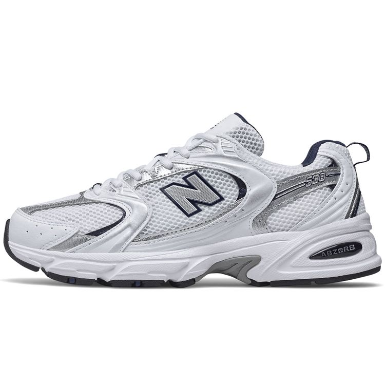 Scarpe da ginnastica unisex New Balance 530 bianco indaco naturale MR530SG 45 gray