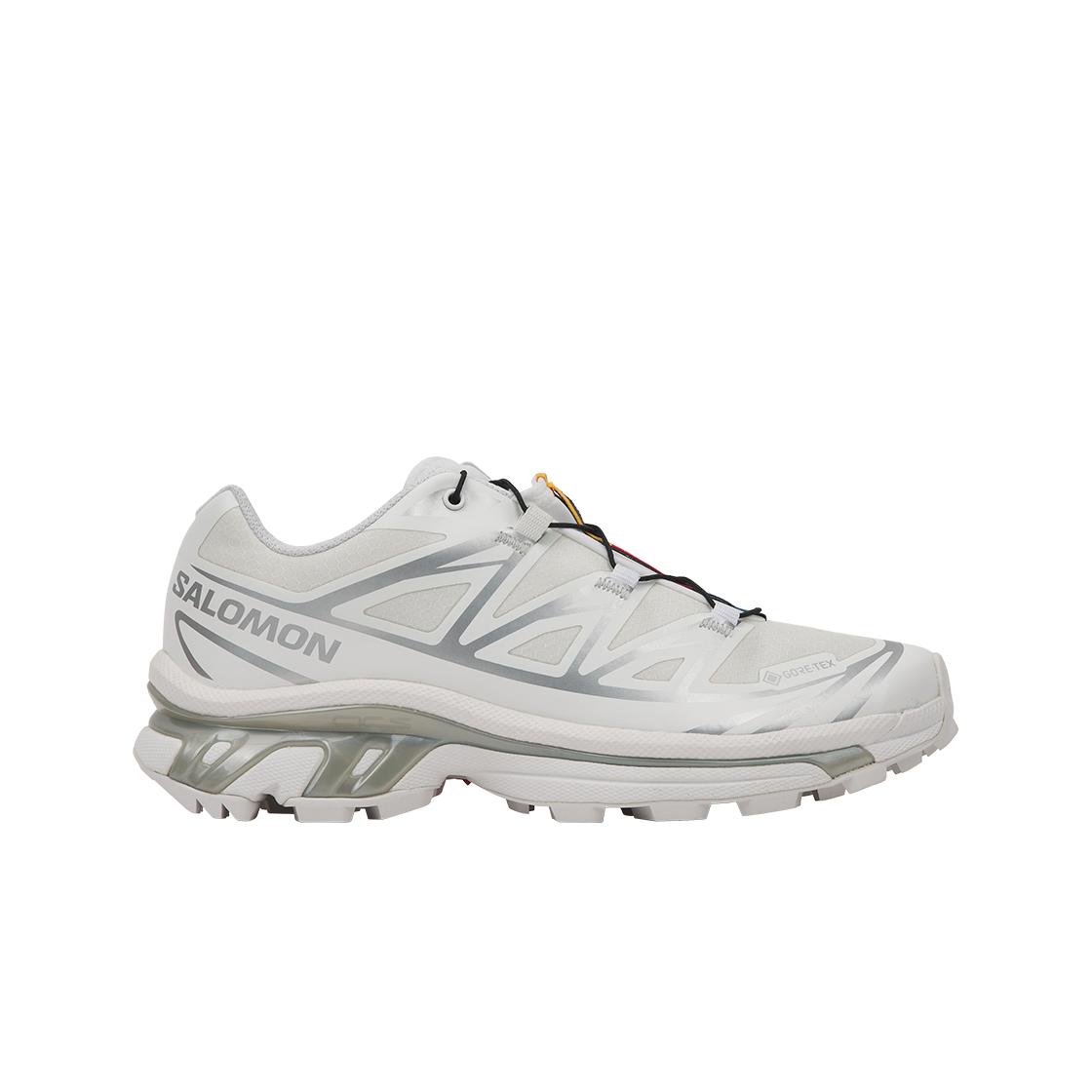 Scarpe da ginnastica unisex Salomon XT-6 GORE-TEX Bianco Argento Calzature-Argento L47581100 40⅔