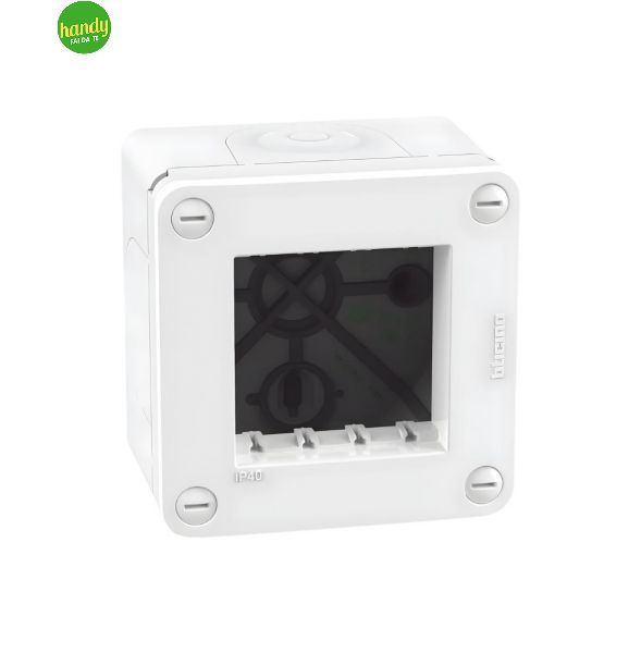 Scatola Da Parete Matixgo Bticino Ip40 2 Moduli Bianco