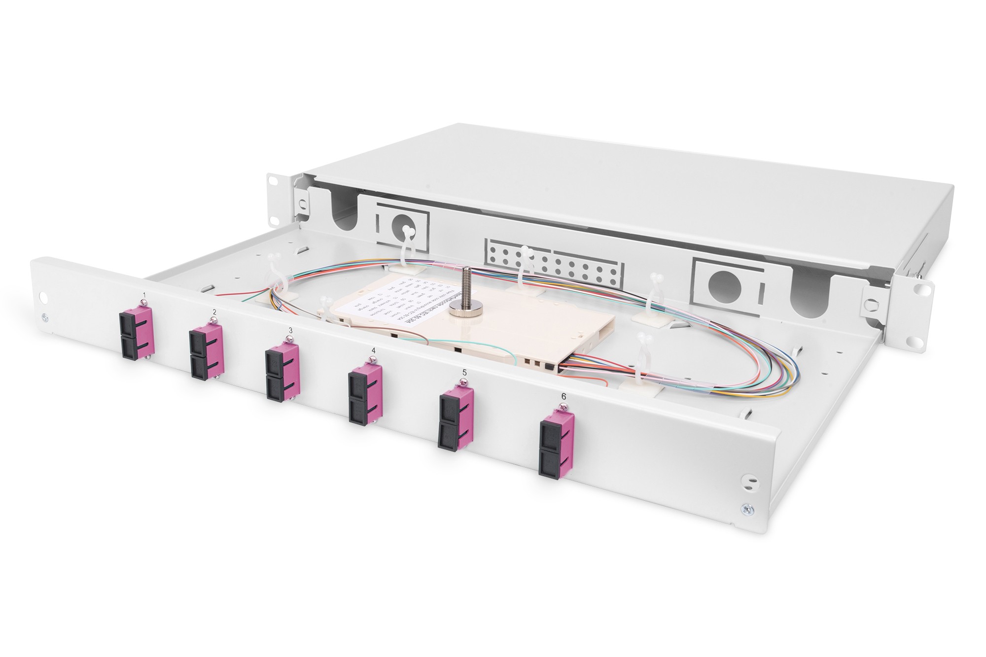 Scatola Di Giunzione Per Fibre Ottiche Assemblata Sc Om4 Scatola Di Giunzione Per Fibre Ottiche Assemblata Sc Om4
