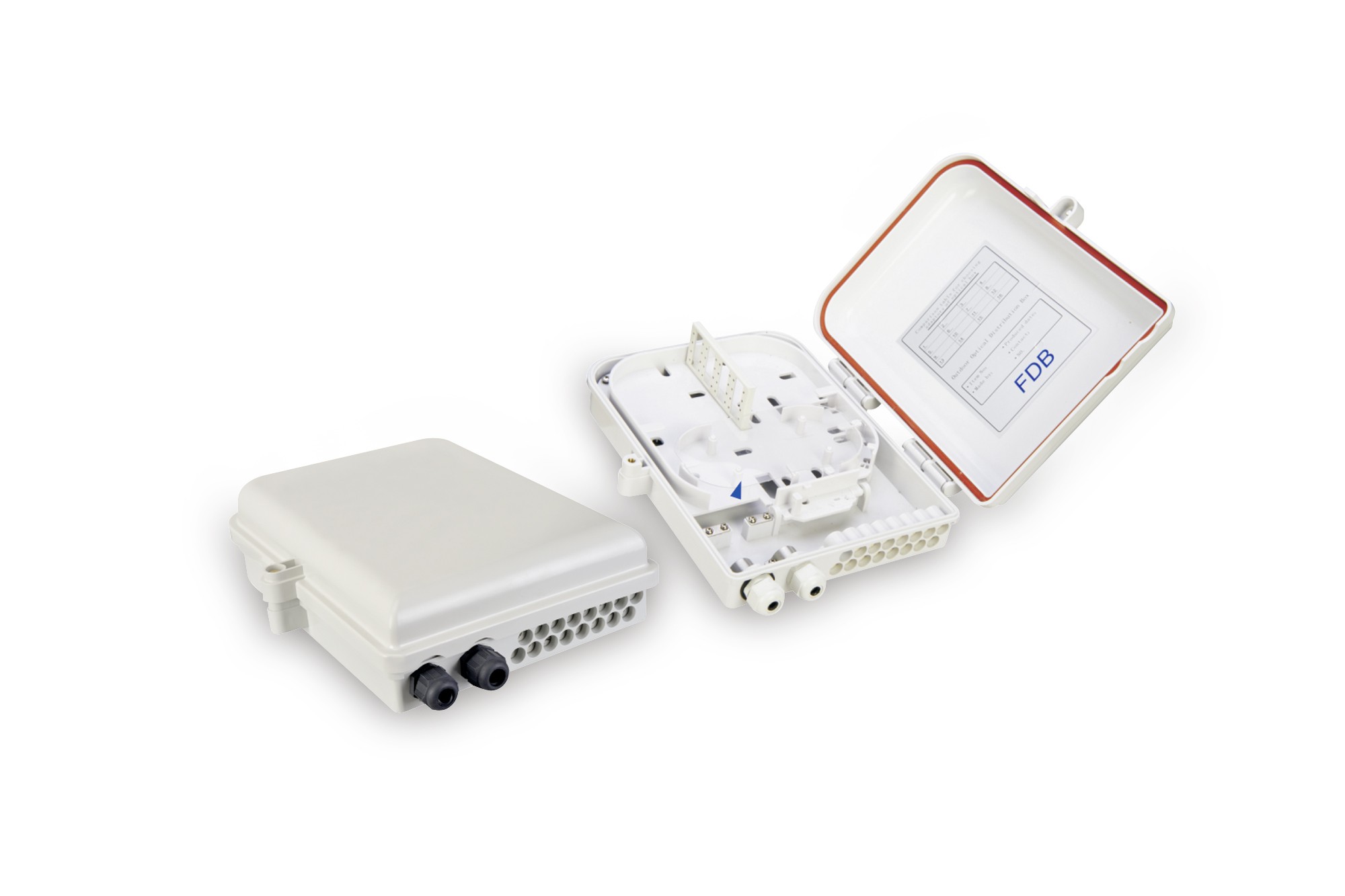 Scatola Distribuzione Ftth Per 32 Fibre Lc/Dx O Sc/Sx Scatola Distribuzione Ftth Per 32 Fibre Lc/Dx O Sc/Sx
