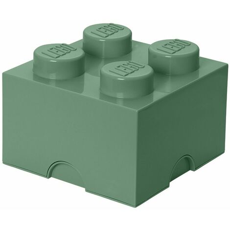 Scatola Portaoggetti Lego 2x2 Verde Sabbia Verde 40031747