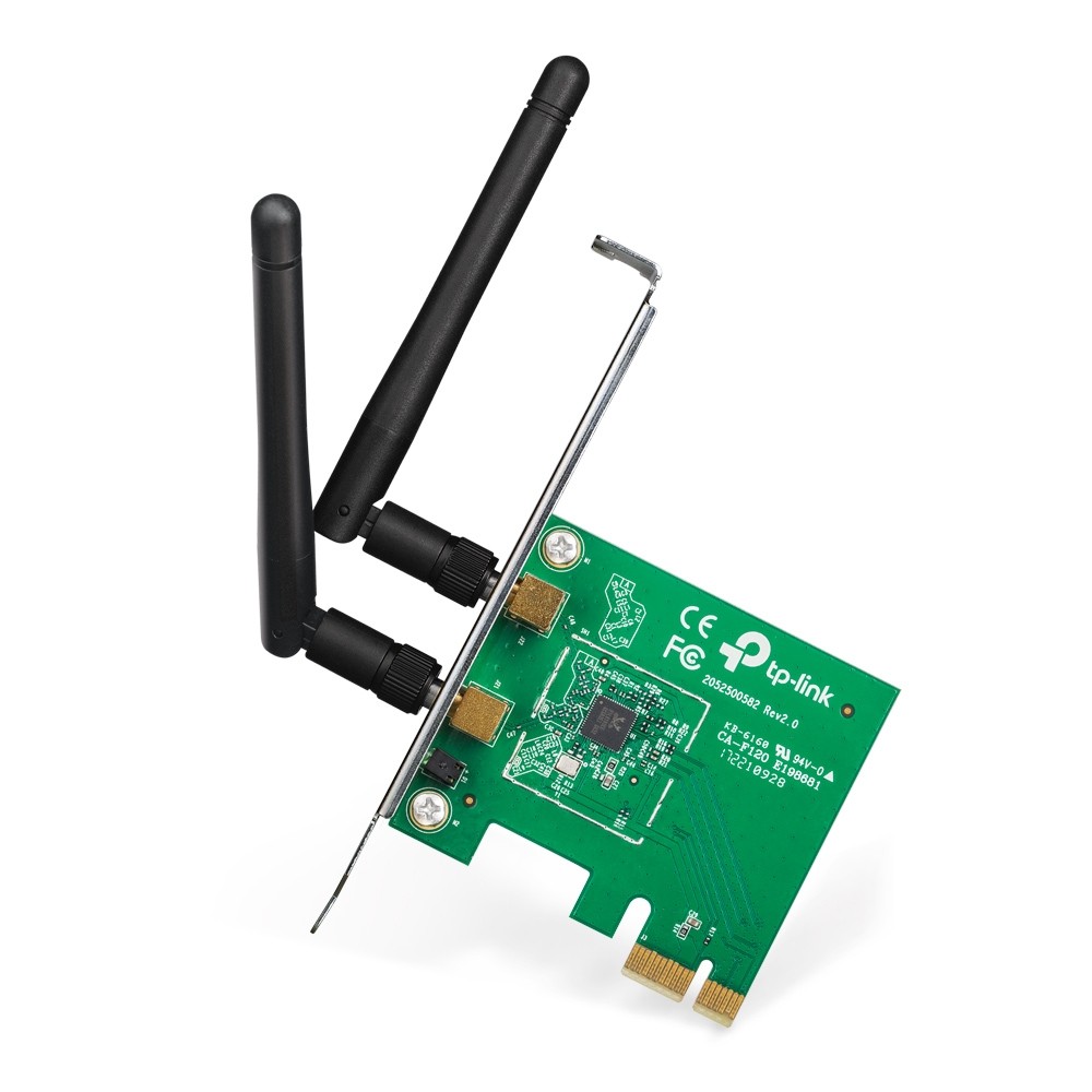 Scheda 300Mbps Pci-Express 2 Antenn E Staccabili Scheda 300Mbps Pci-Express 2 Antenn E Staccabili