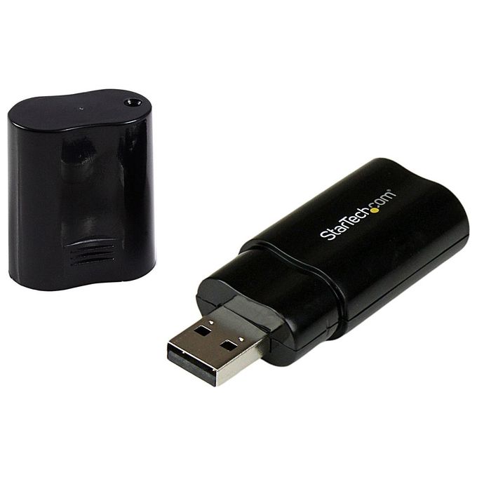 Scheda audio Esterna Stereo Usb 2.0 Black ICUSBAUDIOB