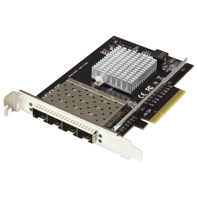 Scheda di rete Pci Express a 4 porte Sfp+ 10GBASE-X PEX10GSFP4I