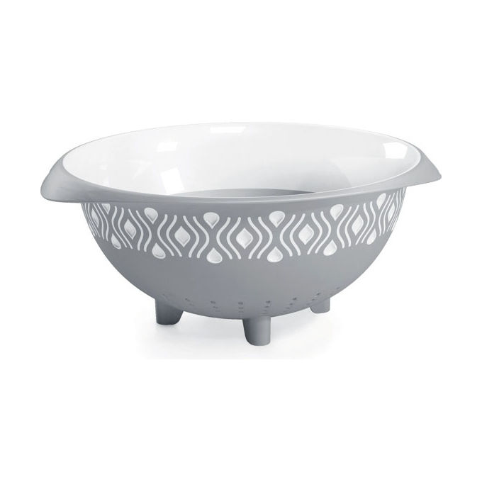 Scolapasta Plastica (28cm) TOSCA Grigio 55252