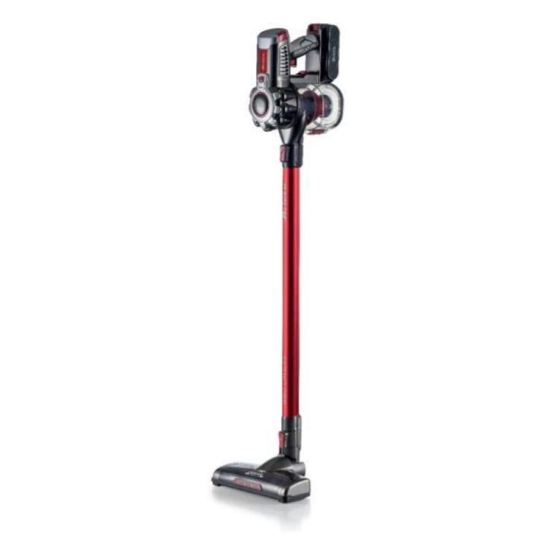 SCOPA ELETTRICA ARIETE RICARICAB, Potenza Max 120 W, Autonomia fino a 45 min, Contenitore polvere 1 l, ROSSO